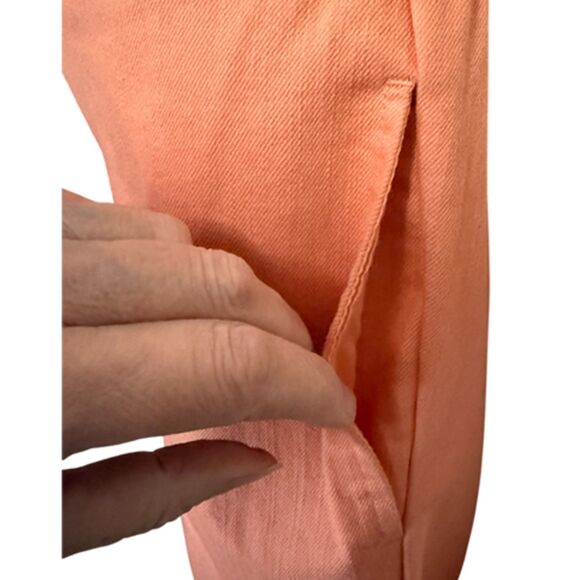 Alfred Dunner Coral Crop Pull-on Stretch Pants Size 10 - Picture 6 of 14